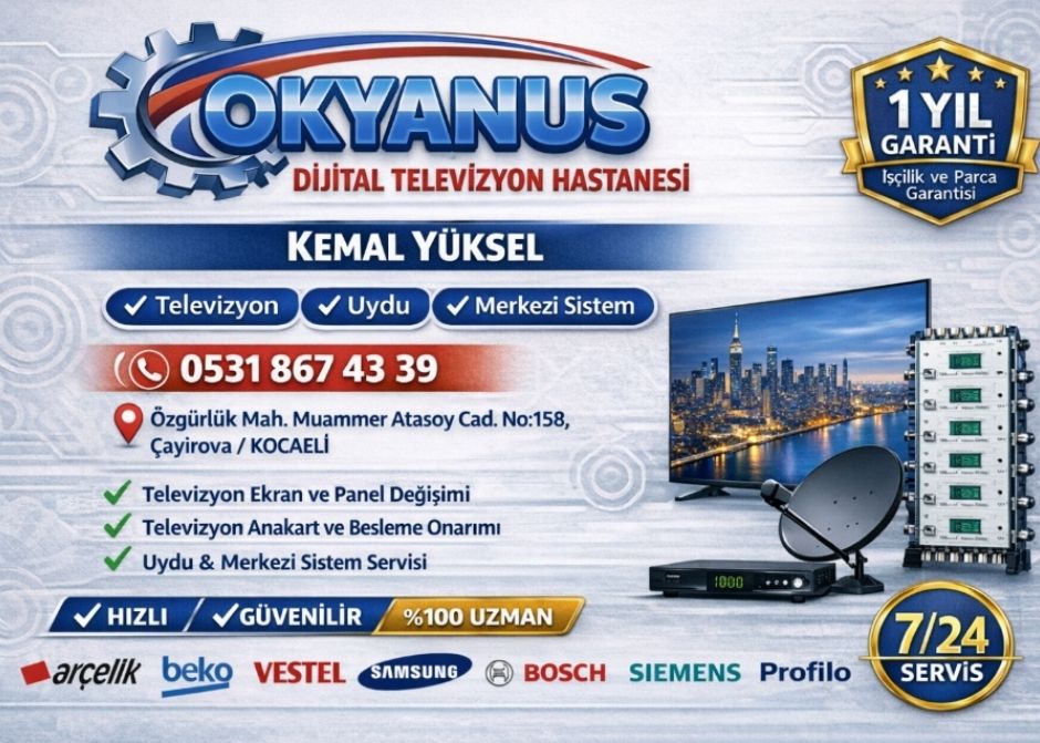 çayırova televizyon tamircisi